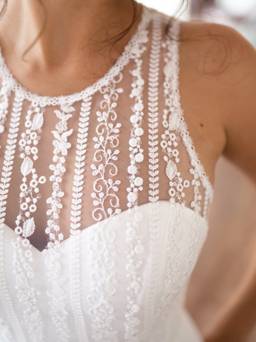Brautkleid Anprobe