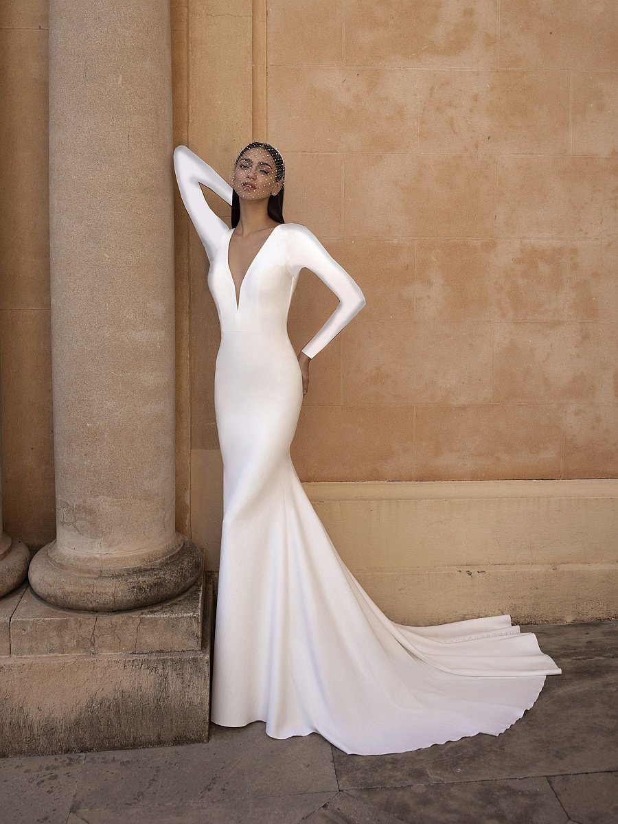 Pronovias Eureka Brautkleid mit Arm