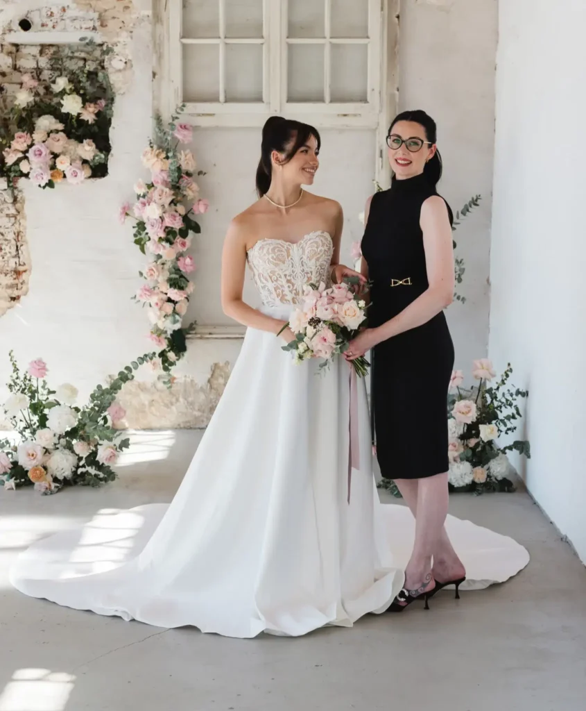 Bridonista Brautkleider Hochzeitskleider Designerin Sarah Stöbe