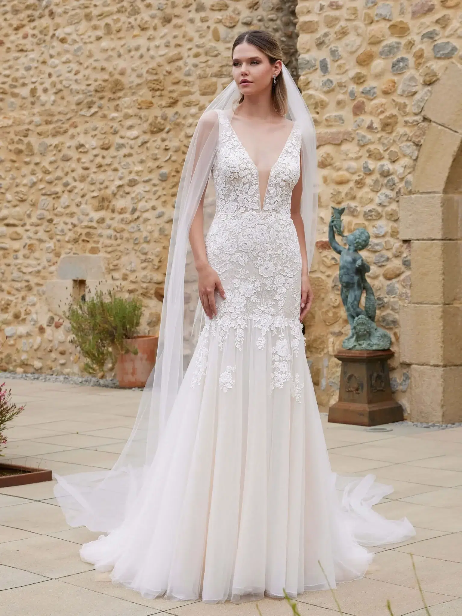 Bianco Evento Coral Brautkleid