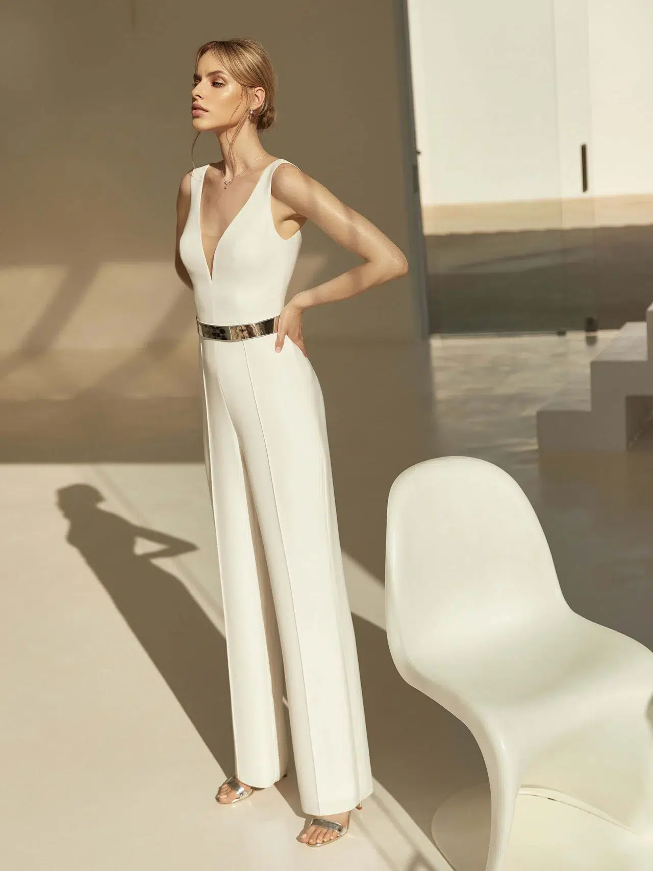 Bianco Evento Eveline Jumpsuit
