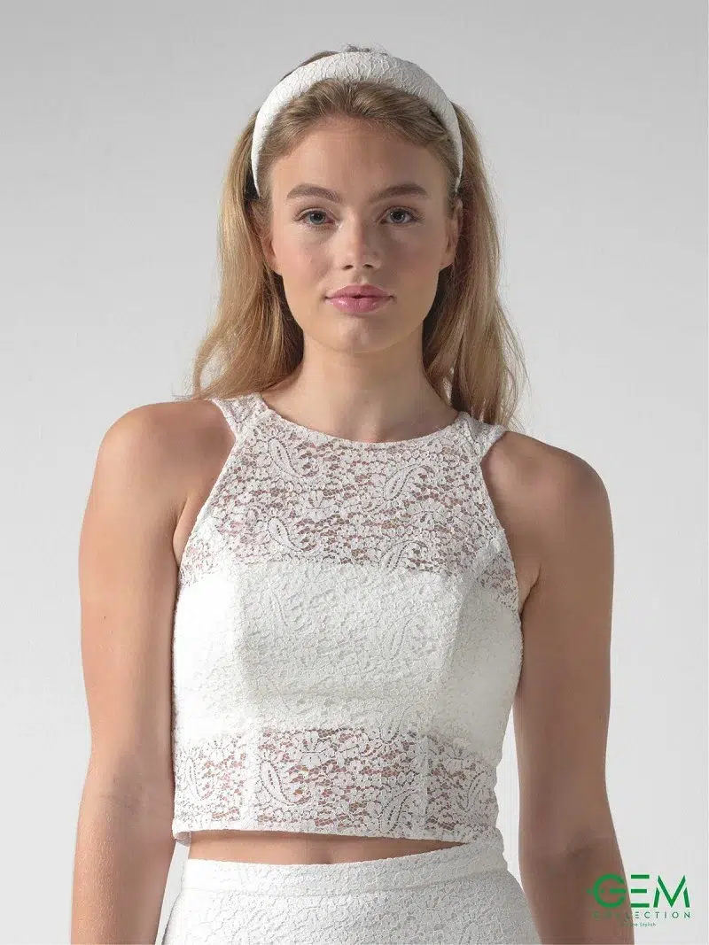 Poirier T-136 Top Hochzeitskleid
