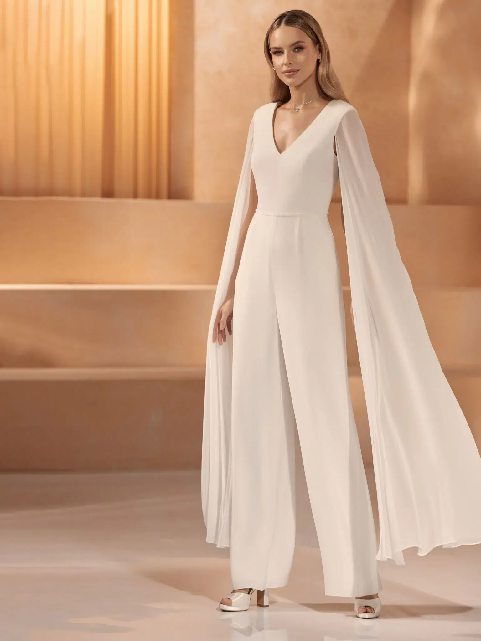 Bianco Evento Lotus Brautkleid