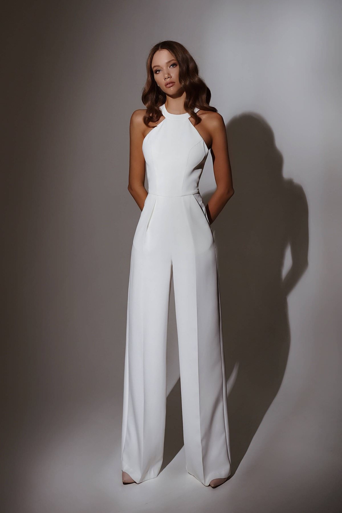 Olya Mak Tori Jumpsuit Hochzeitskleid