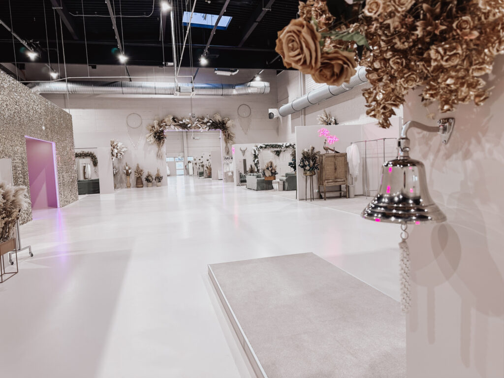 hochzeitsrausch Brautmoden München ANprobezimmer VIP-Catwalk-Termin