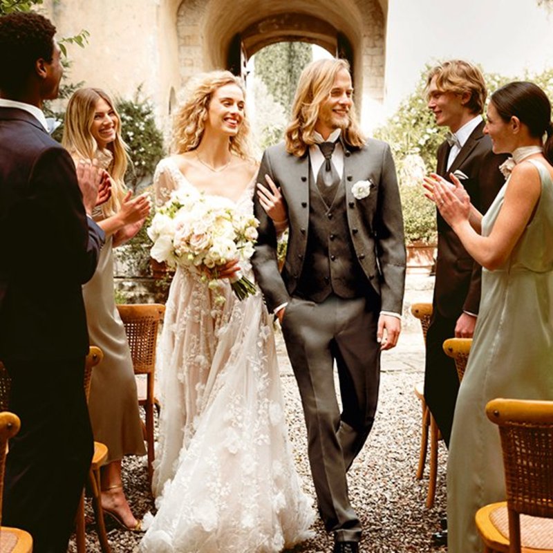Tziacco Gehrock Hochzeitsanzug