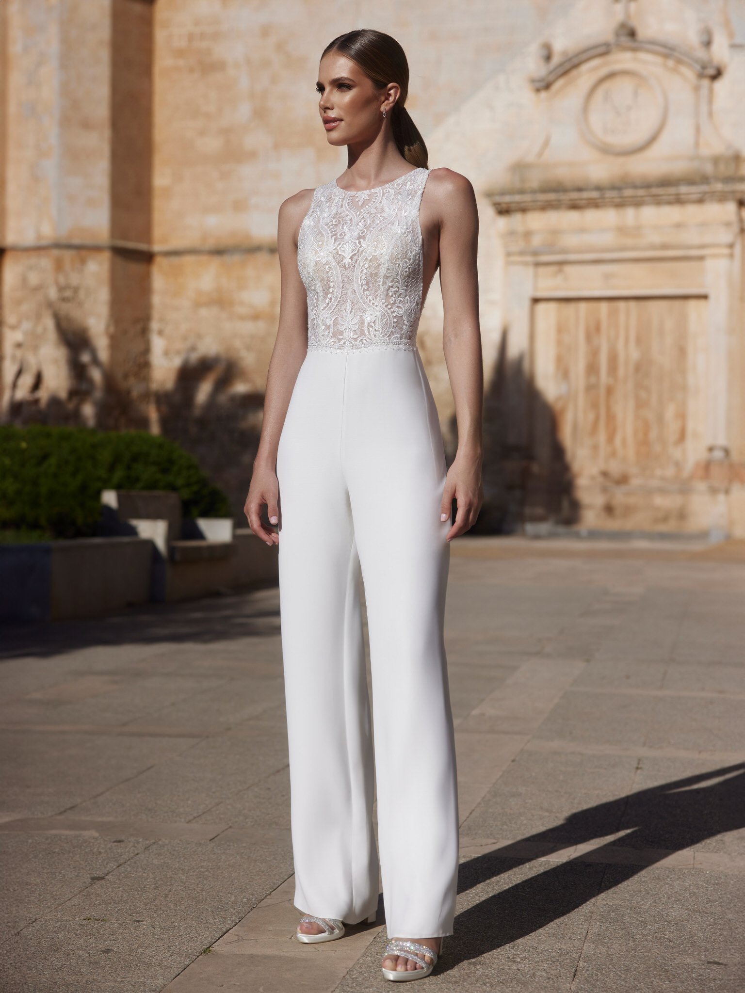 Bianco Evento Astrid Jumpsuit
