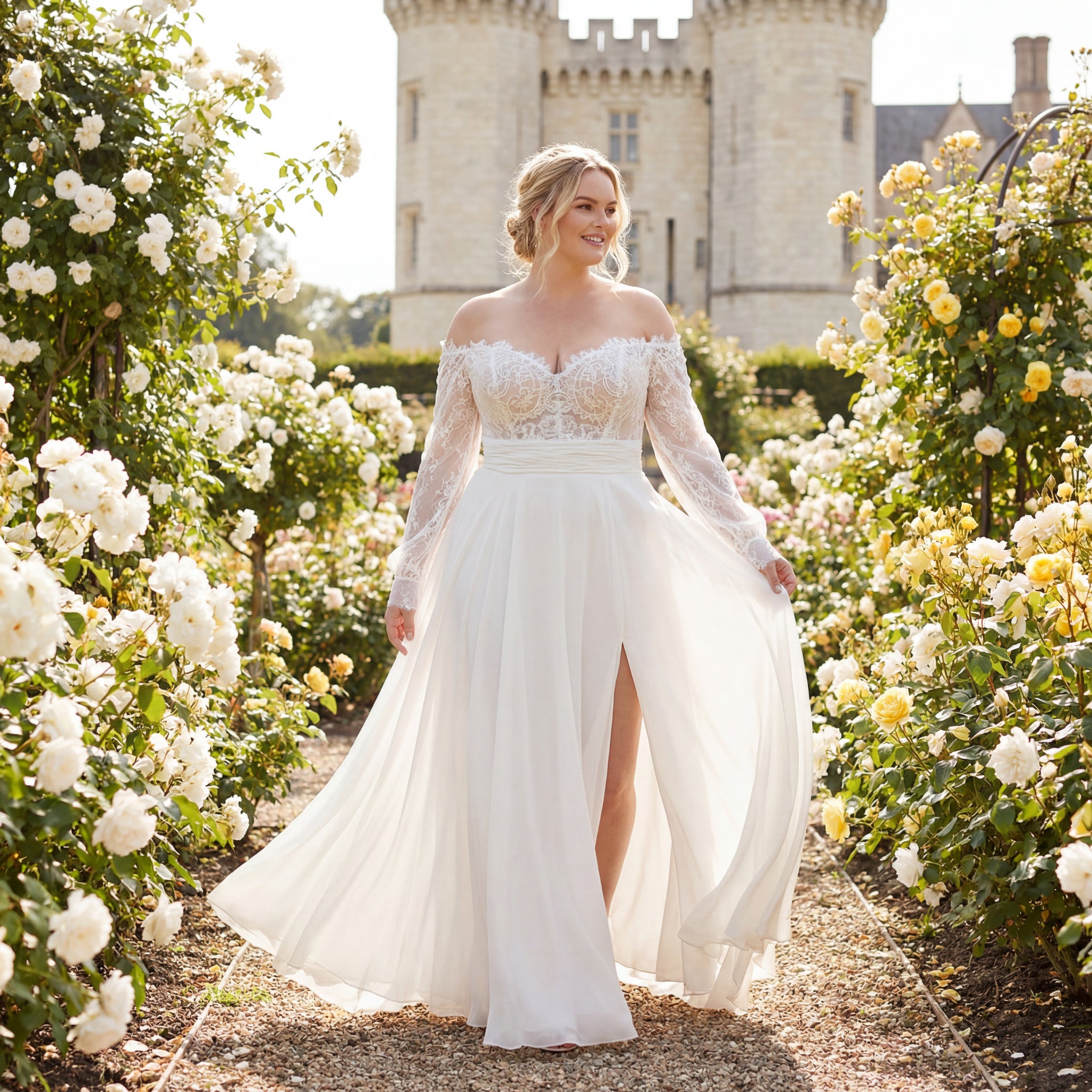 Plus Size Hochzeitskleid Bridonista