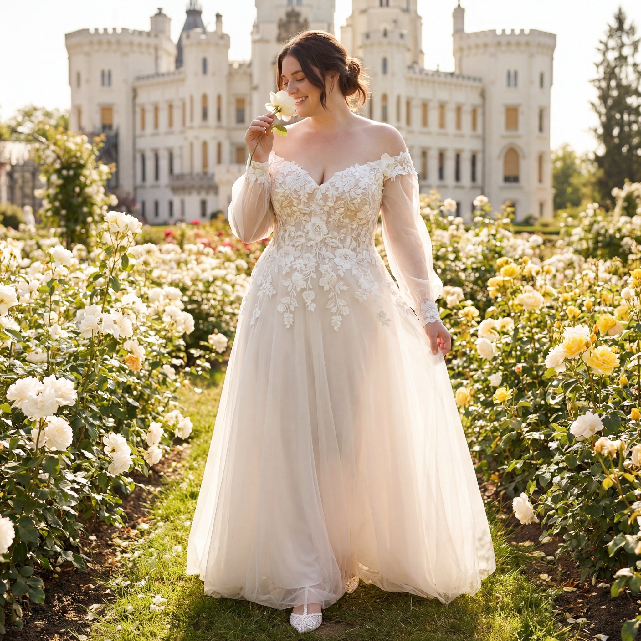 Plus Size Hochzeitskleid Bridonista