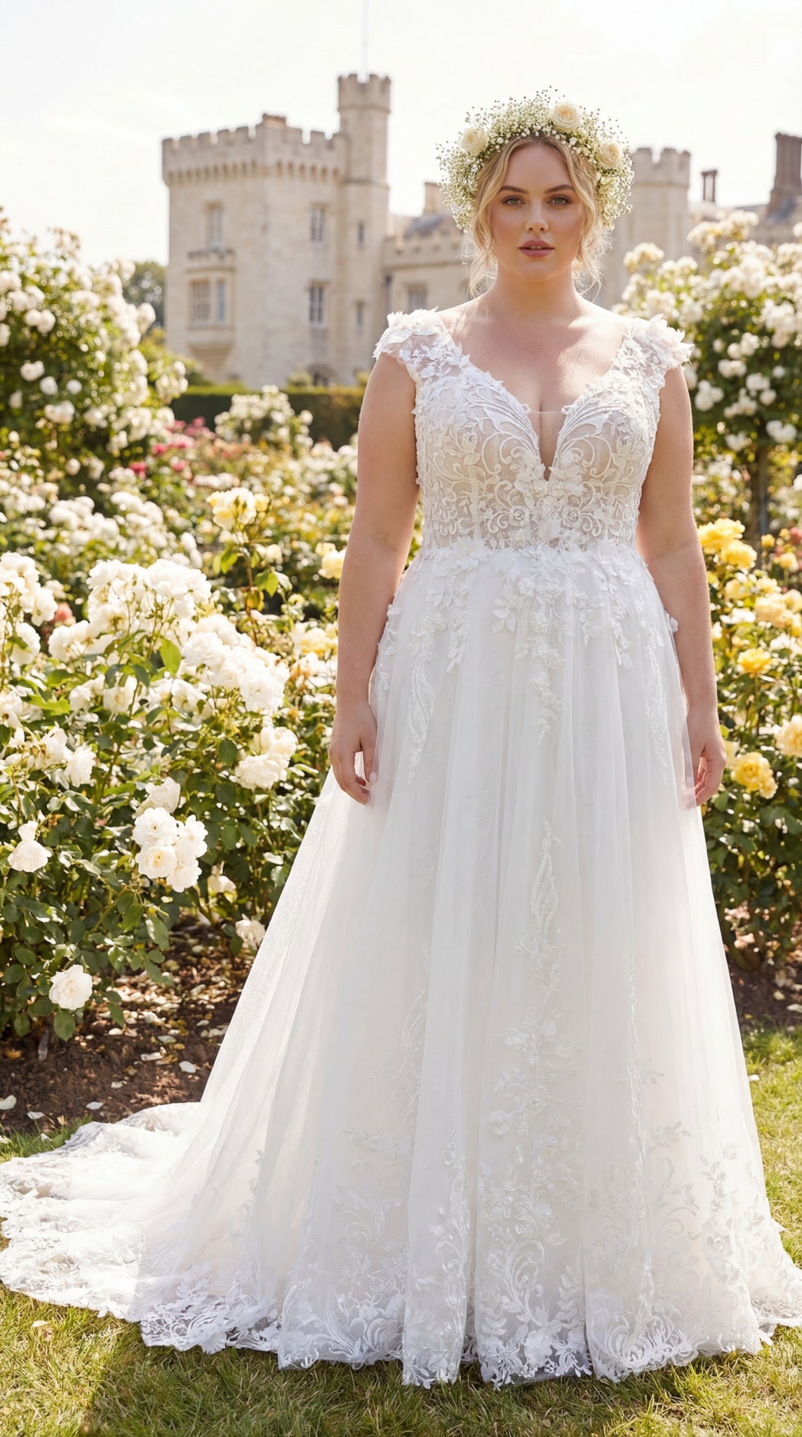 Plus Size Hochzeitskleid Bridonista