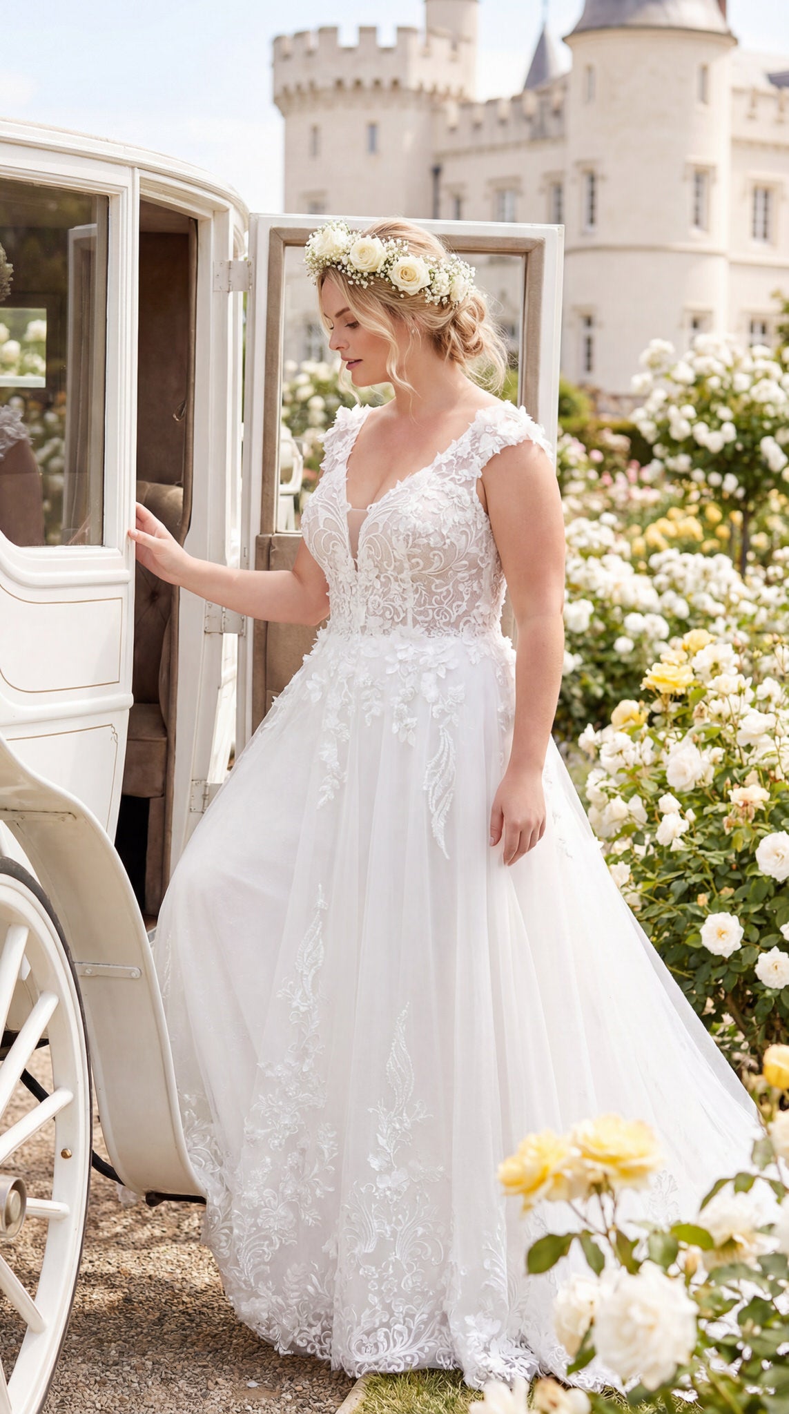 Plus Size Hochzeitskleid Bridonista