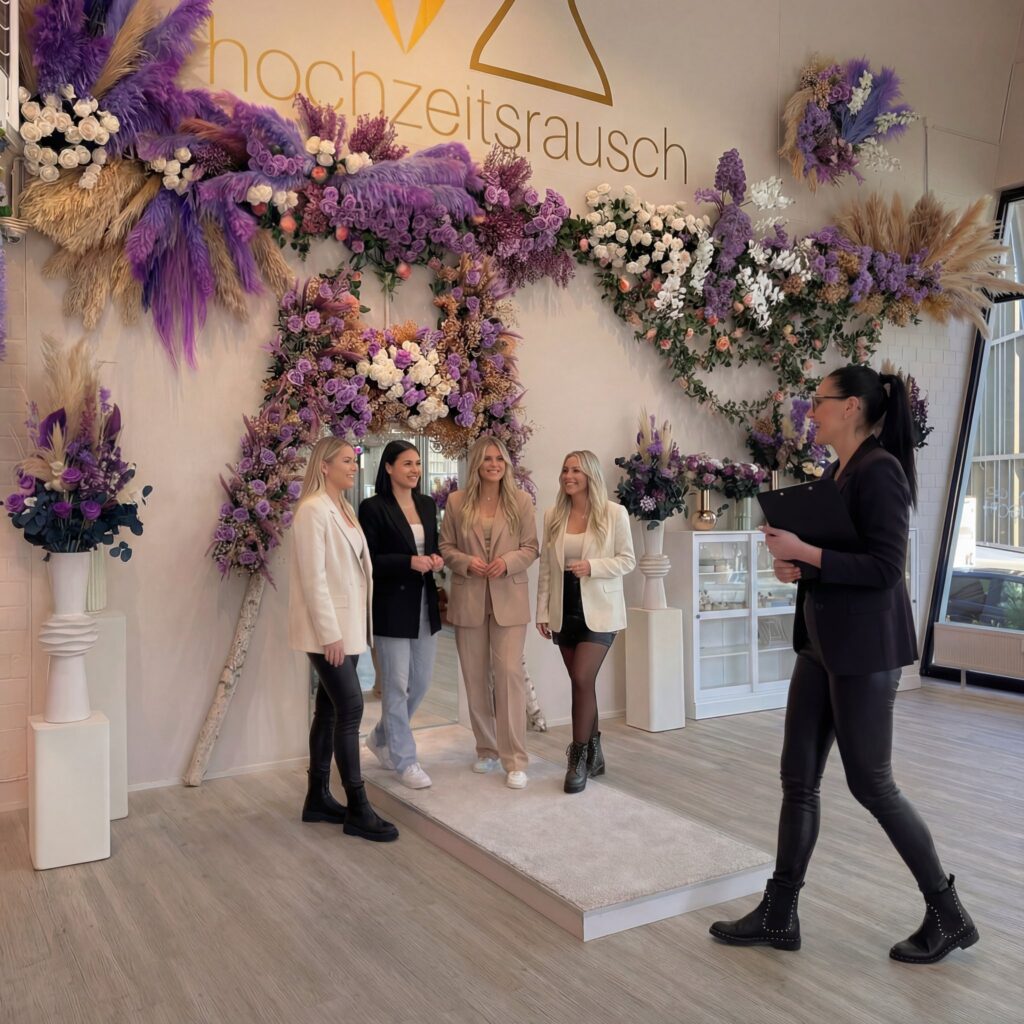 hochzeitsrausch Brautmoden Berlin Hochzeitskleider Brautkleider Sarah Stöbe