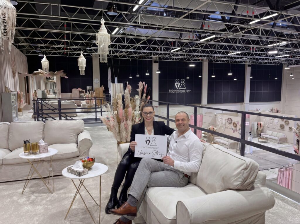 hochzeitsrausch Brautmoden Erfolgsstory Rene Emser Sarah Stöbe 2026