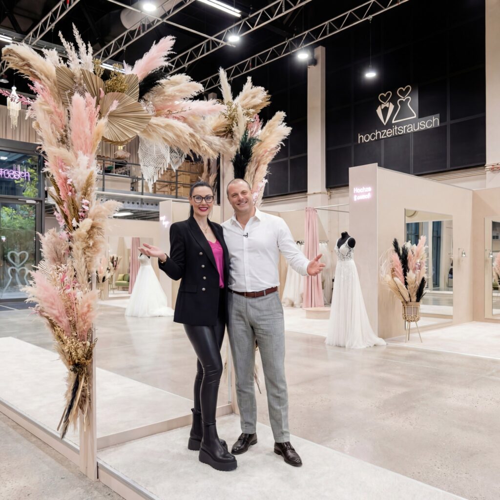 hochzeitsrausch Brautmoden Hochzeitshaus Rene Emser Sarah Stöbe 2026