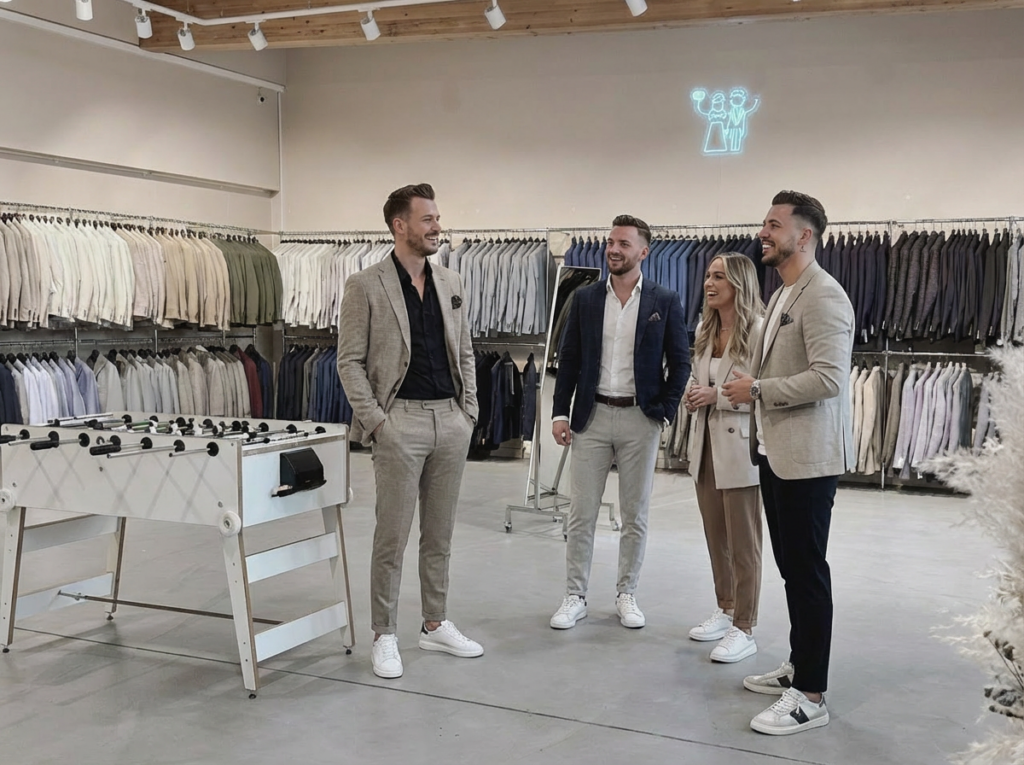 hochzeitsrausch Brautmoden Neu-Isenburg Hochzeitsanzug Anzug Bräutigam