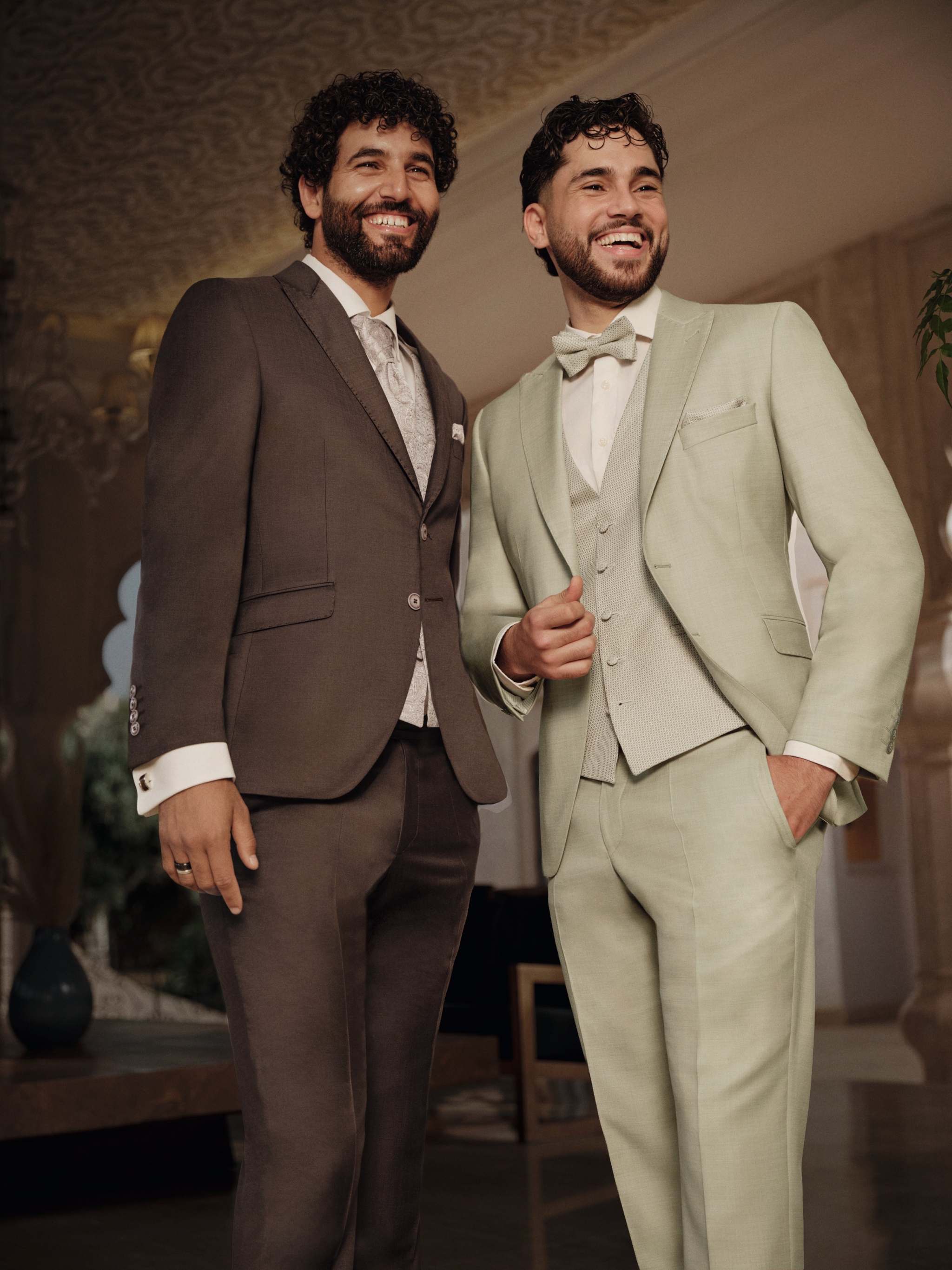 hochzeitsrausch Brautmoden - Wilvorst Bräutigam-Anzüge in elegantem Design für die stilvolle Hochzeit