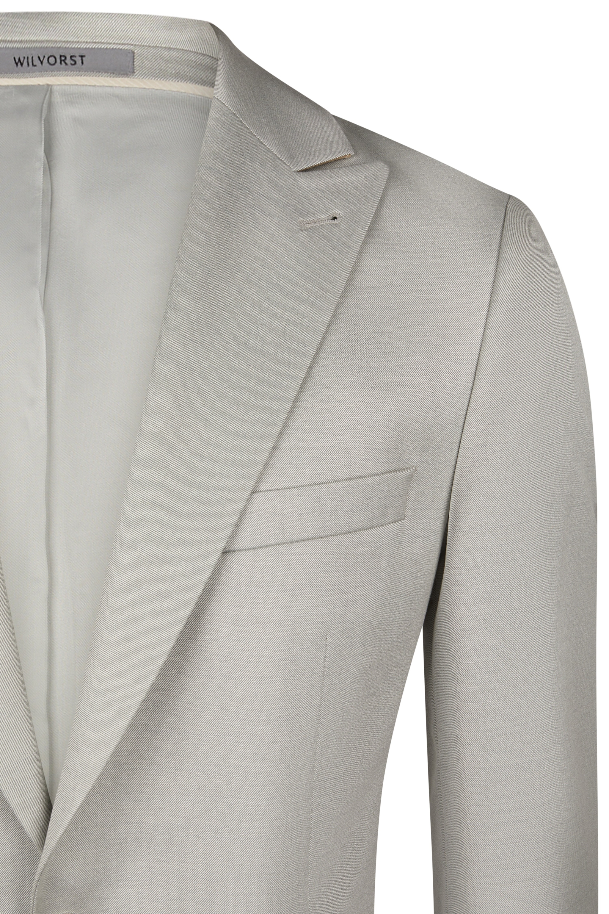 hochzeitsrausch Brautmoden - Wilvorst Bräutigam-Anzug in elegantem Beige mit klassischem Revers und feiner Verarbeitung