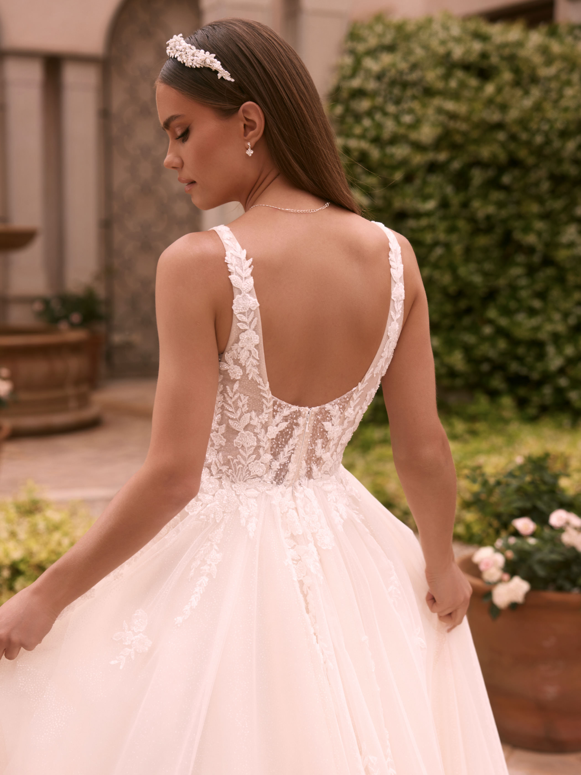 Bianco Evento Clorinde Hochzeitskleid