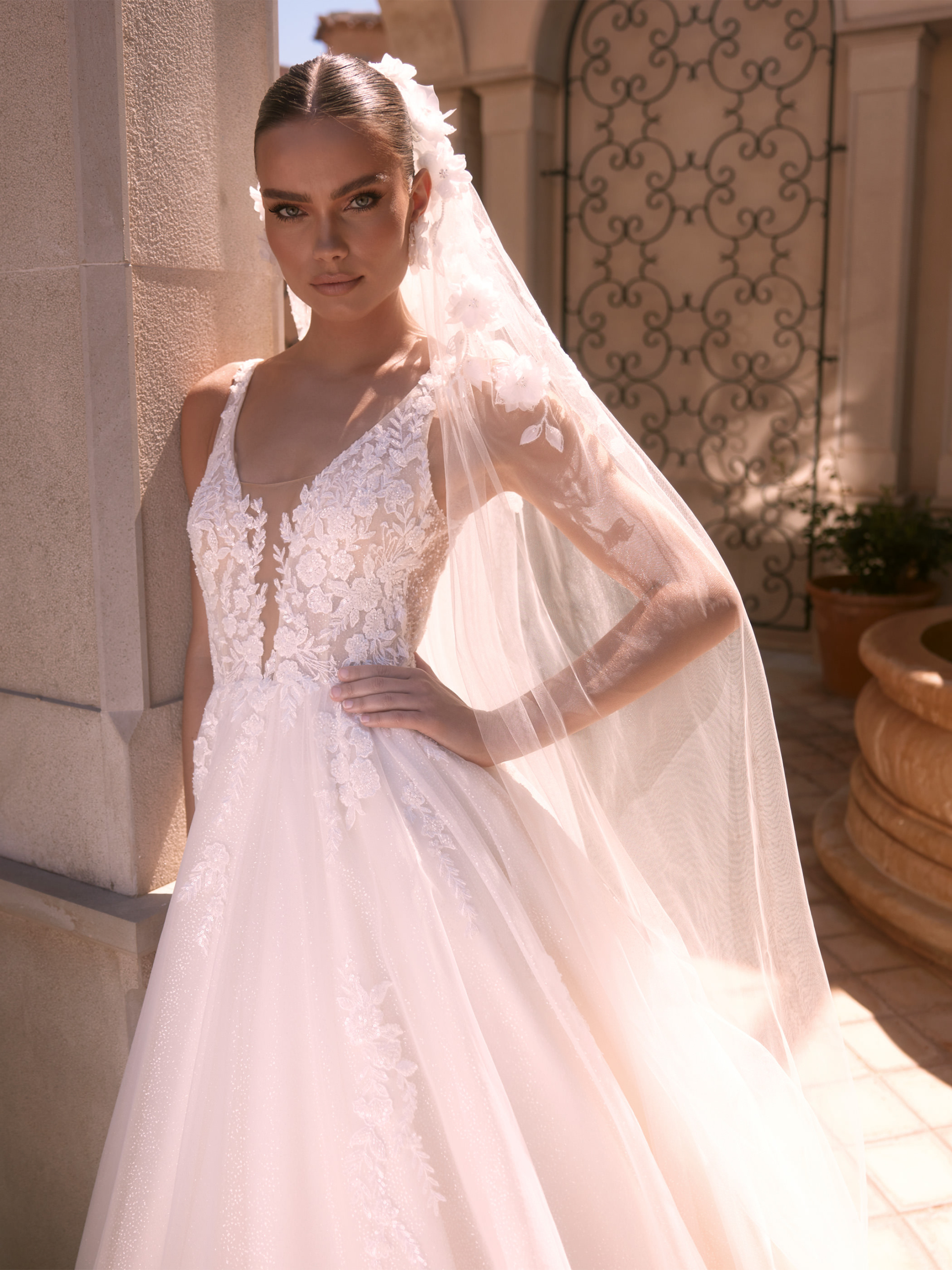 Bianco Evento Clorinde Hochzeitskleid