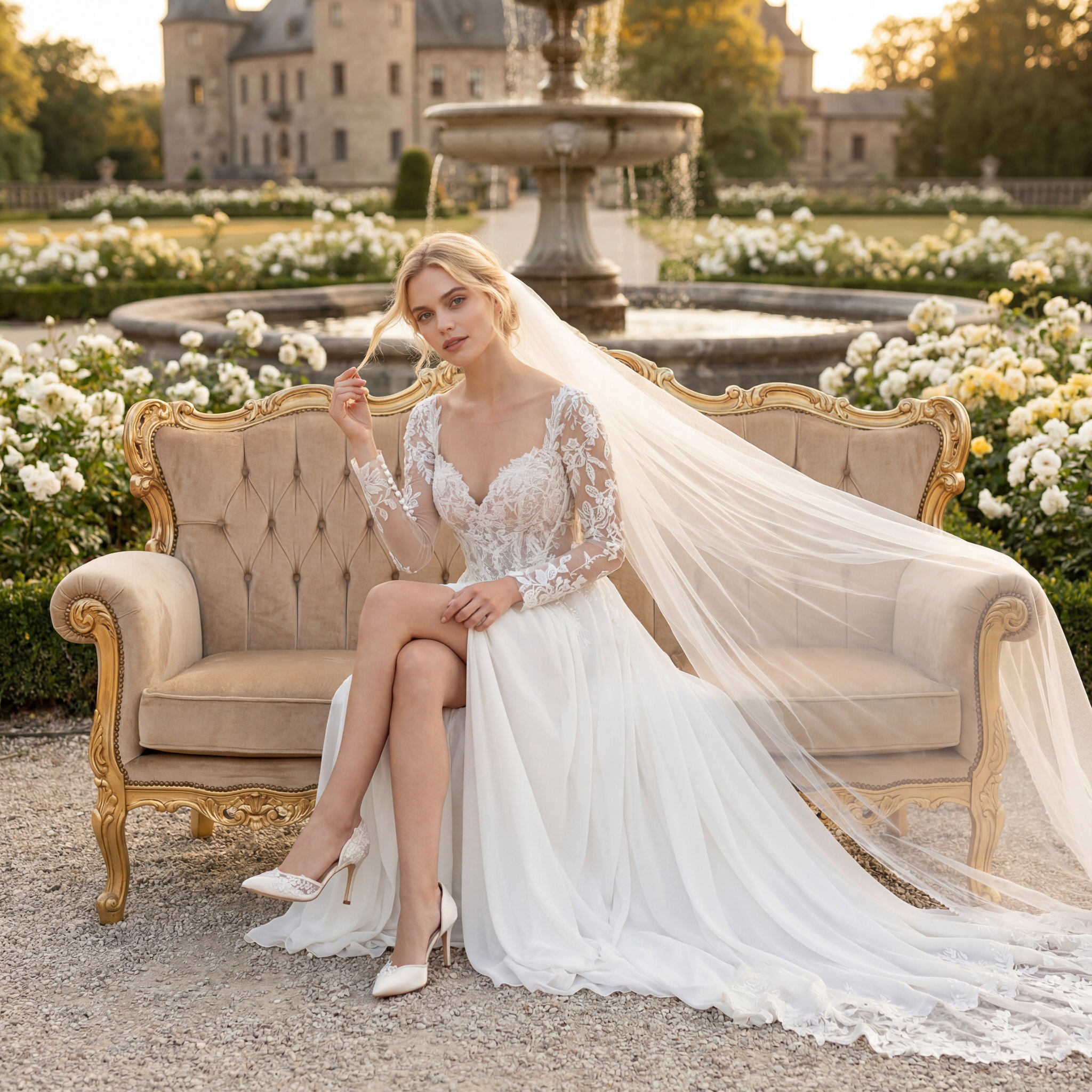 Bridonista C26-A02 Hochzeitskleid